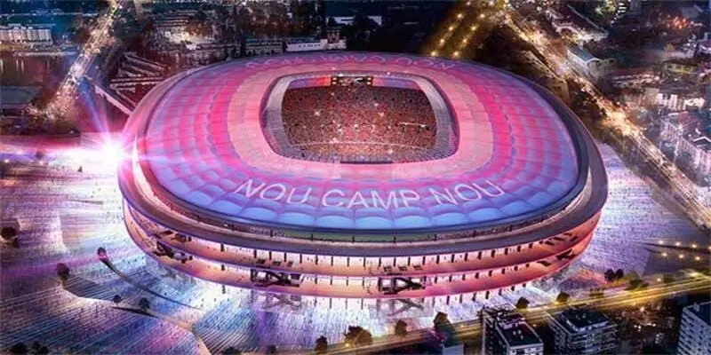 Sân vận động Camp Nou của câu lạc bộ Barcelona