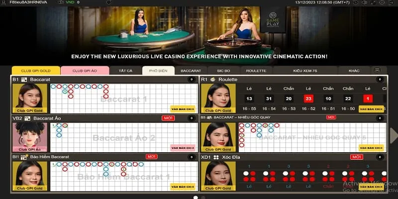 Sicbo tại Fun88 Casino