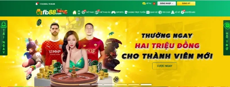 FB88 là một trong những nhà cái cá cược bóng đá uy tín